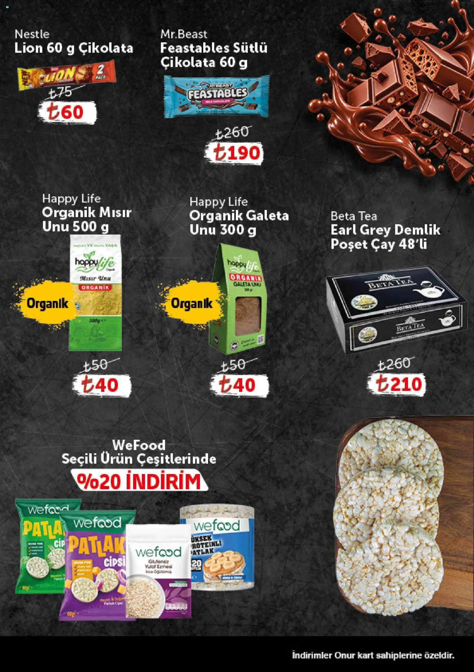 Onur Market - Katalog Gurme - 16 Eylül 2026 tarihinden itibaren geçerlidir | Sayfa: 9