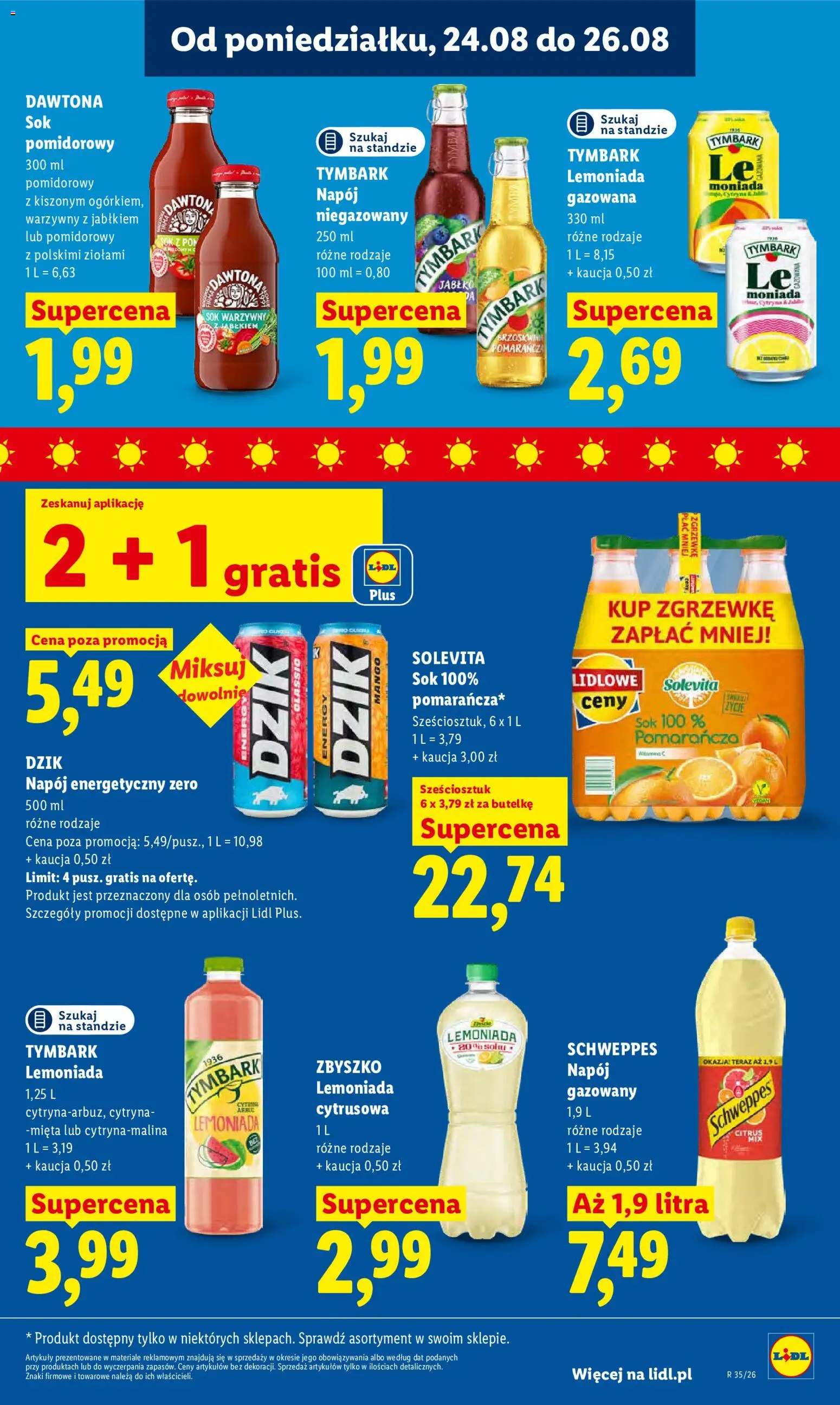 Lidl Polsko leták od 24.08.2026 | Strana: 73 | Produkty: Mango, Solevita
