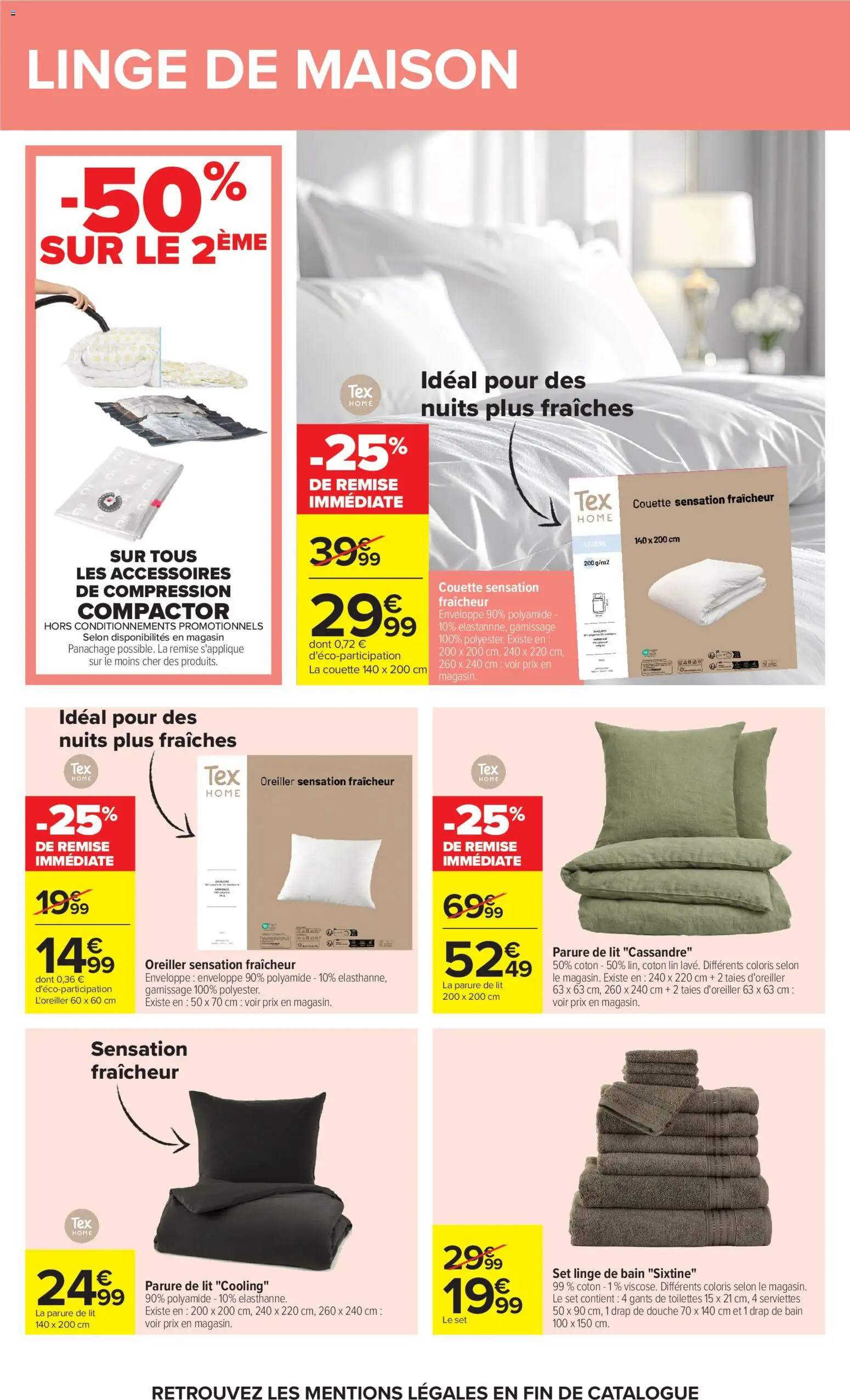 {H1} | Page: 56 | Produits: Parure de lit, Lit, Douche, La couette
