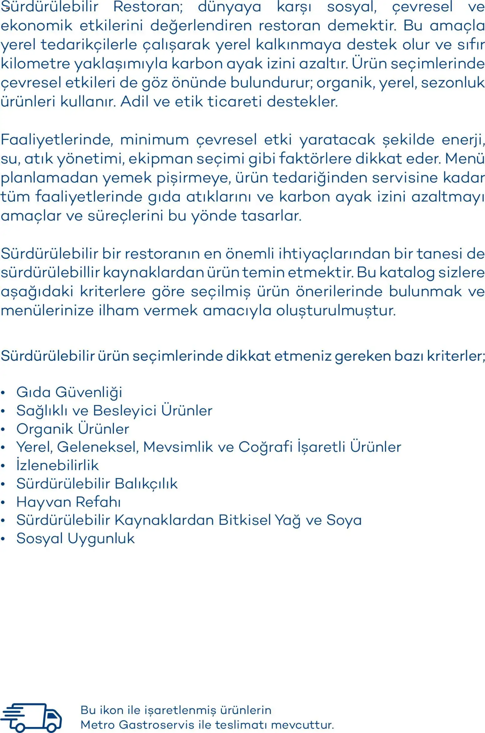 Metro Sürdürülebilir Ürünler Kataloğu - 14 Ekim 2026 tarihinden itibaren geçerlidir | Sayfa: 2 | Ürünler: Bitkisel yağ, Yağ