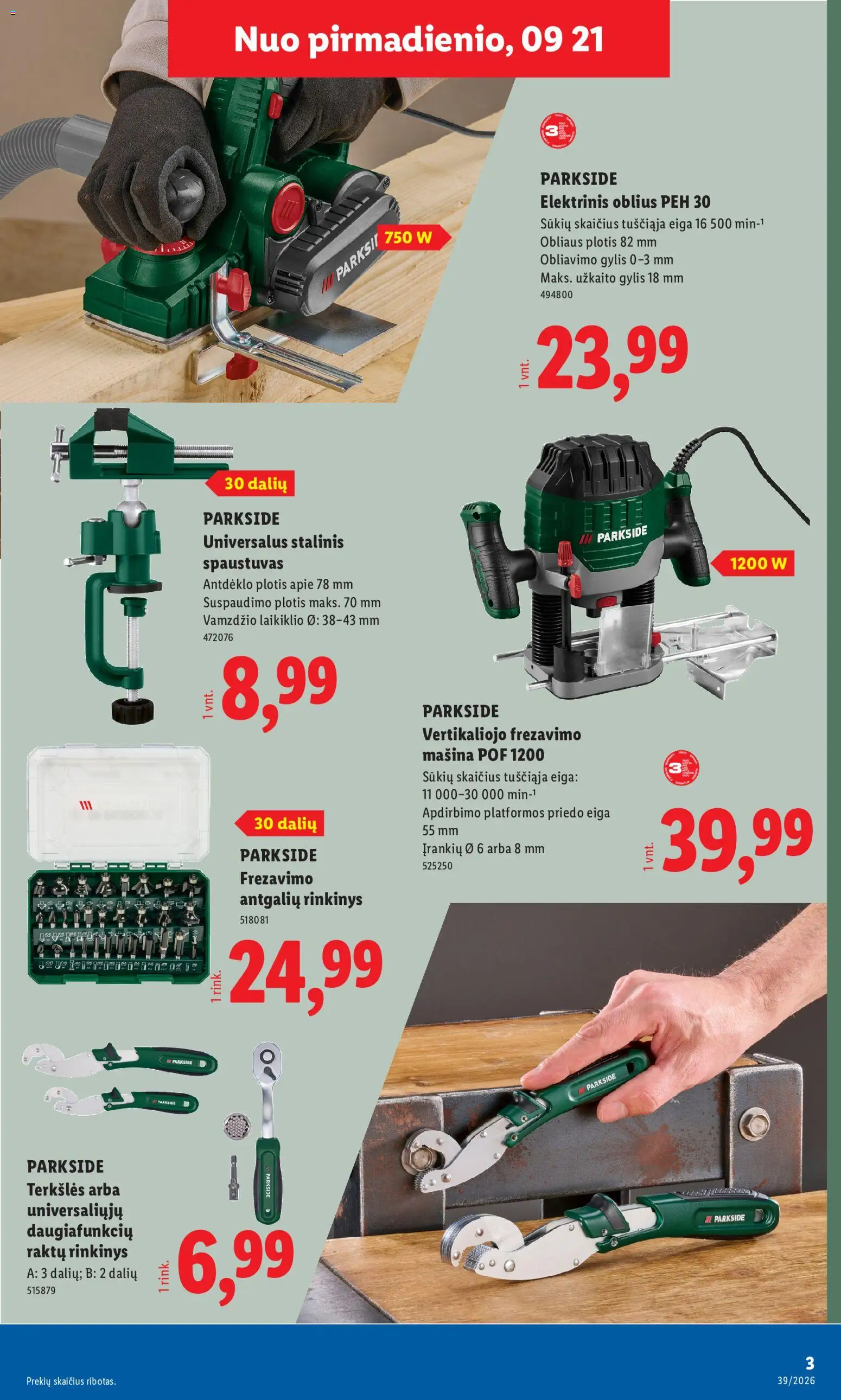 LIDL akcijos nuo 2026.09.21 | Puslapis: 3
