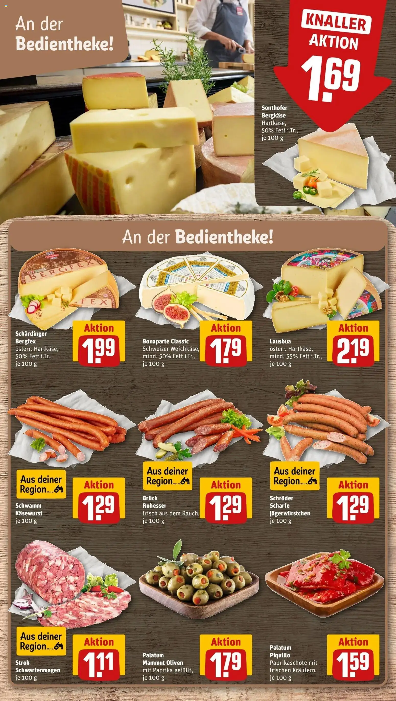 REWE Prospekt ab 17.08.2026 zum Blättern » Angebote | Seite: 15 | Produkte: Paprika