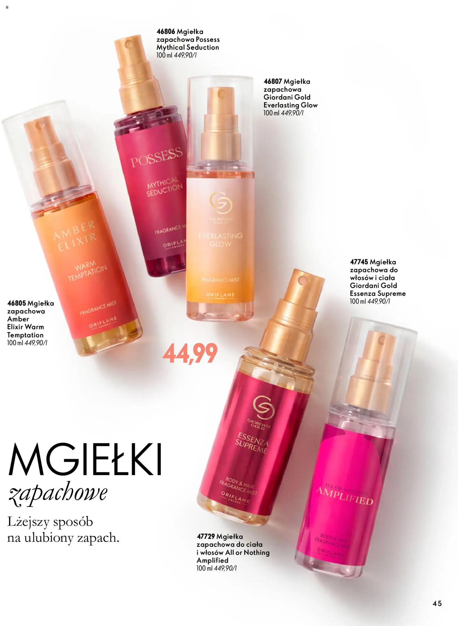 Oriflame Katalog 15 2026 od 11.11.2026 | Strona: 45