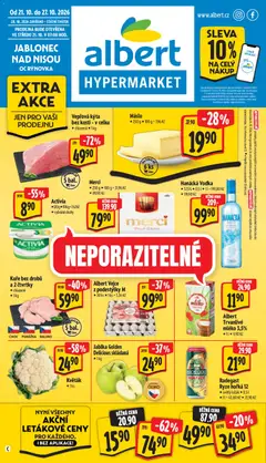 Náhled letáku Albert leták - Hypermarket Jablonec nad Tisou od 21.10.2026