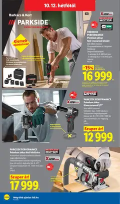 Lidl akciós újság - amely érvényes a következő dátumtól: 2026.10.08. | Oldal: 62