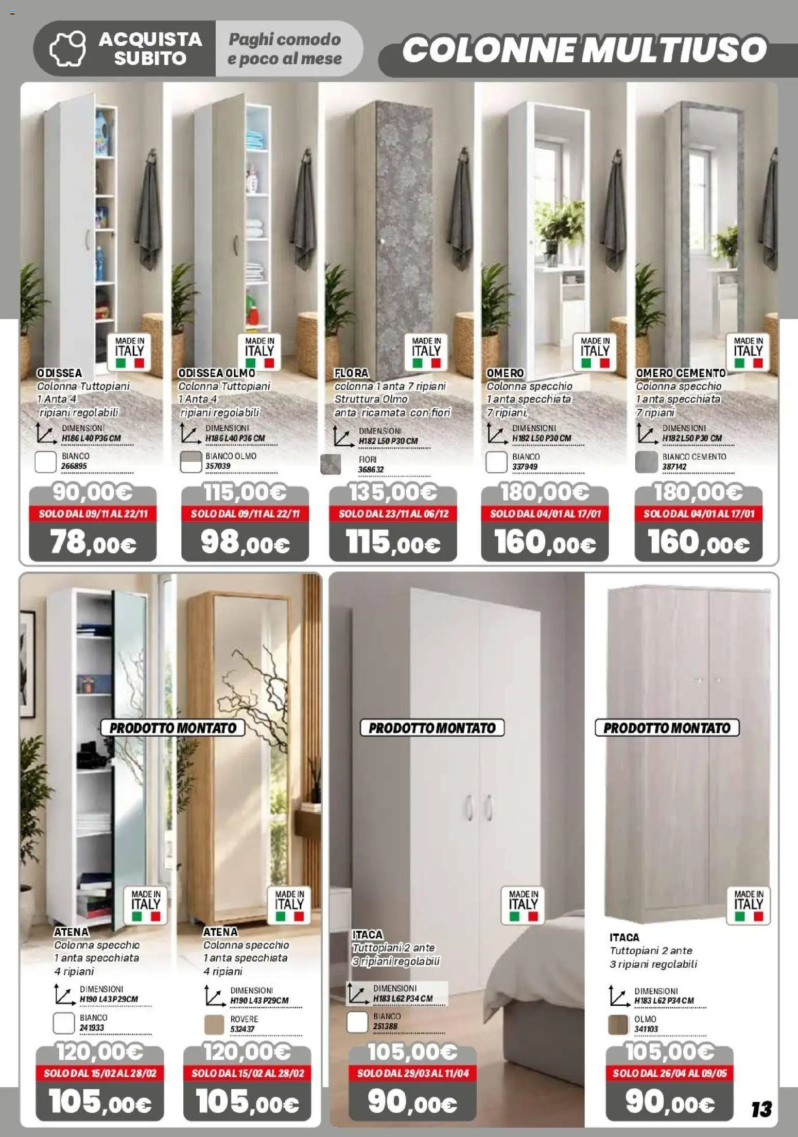 Volantino Orizzonte del 26/10/2026 | Pagina: 13