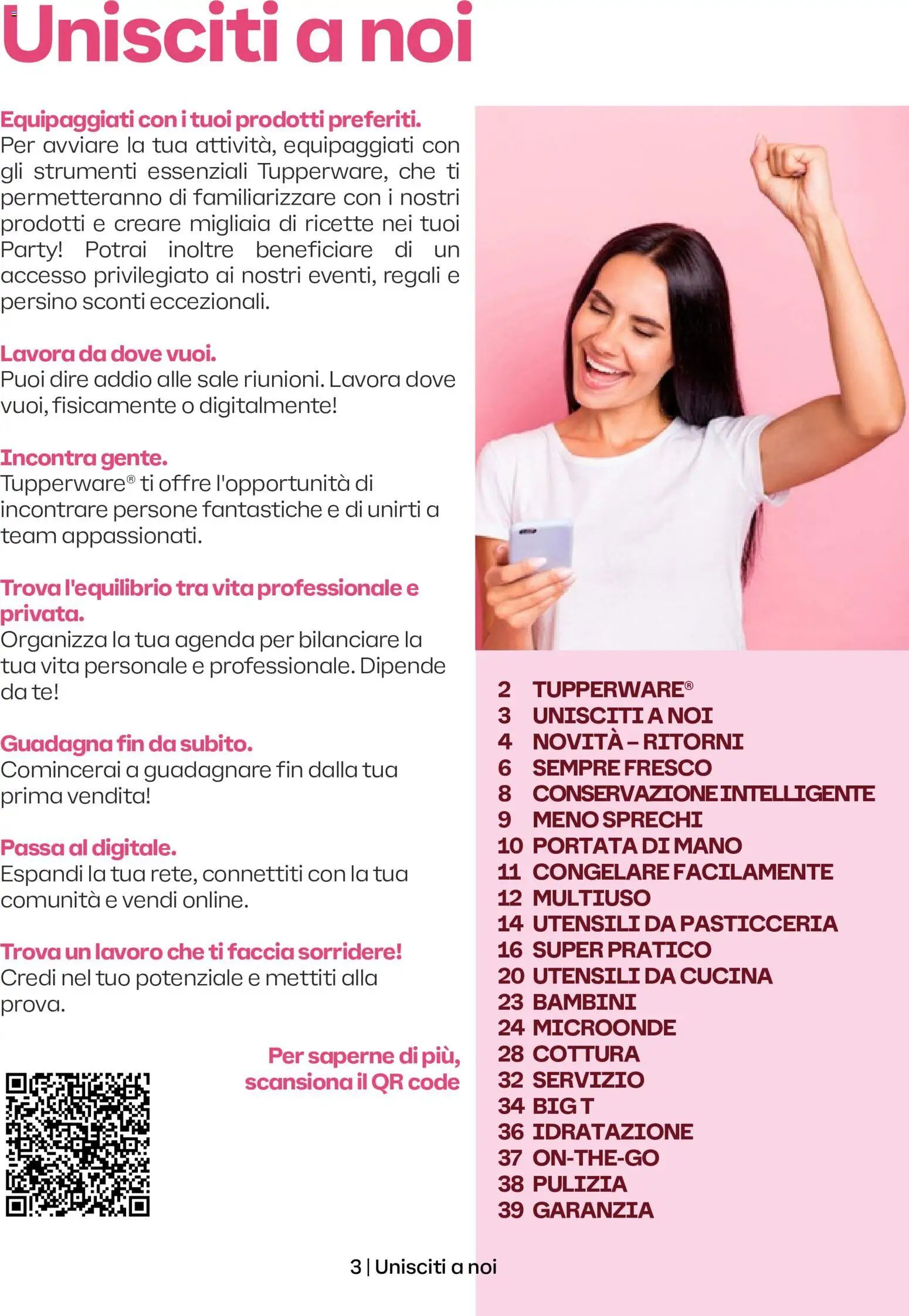 Volantino Tupperware del 01.05.2026 | Pagina: 3 | Prodotti: Microonde, Tè, Sale