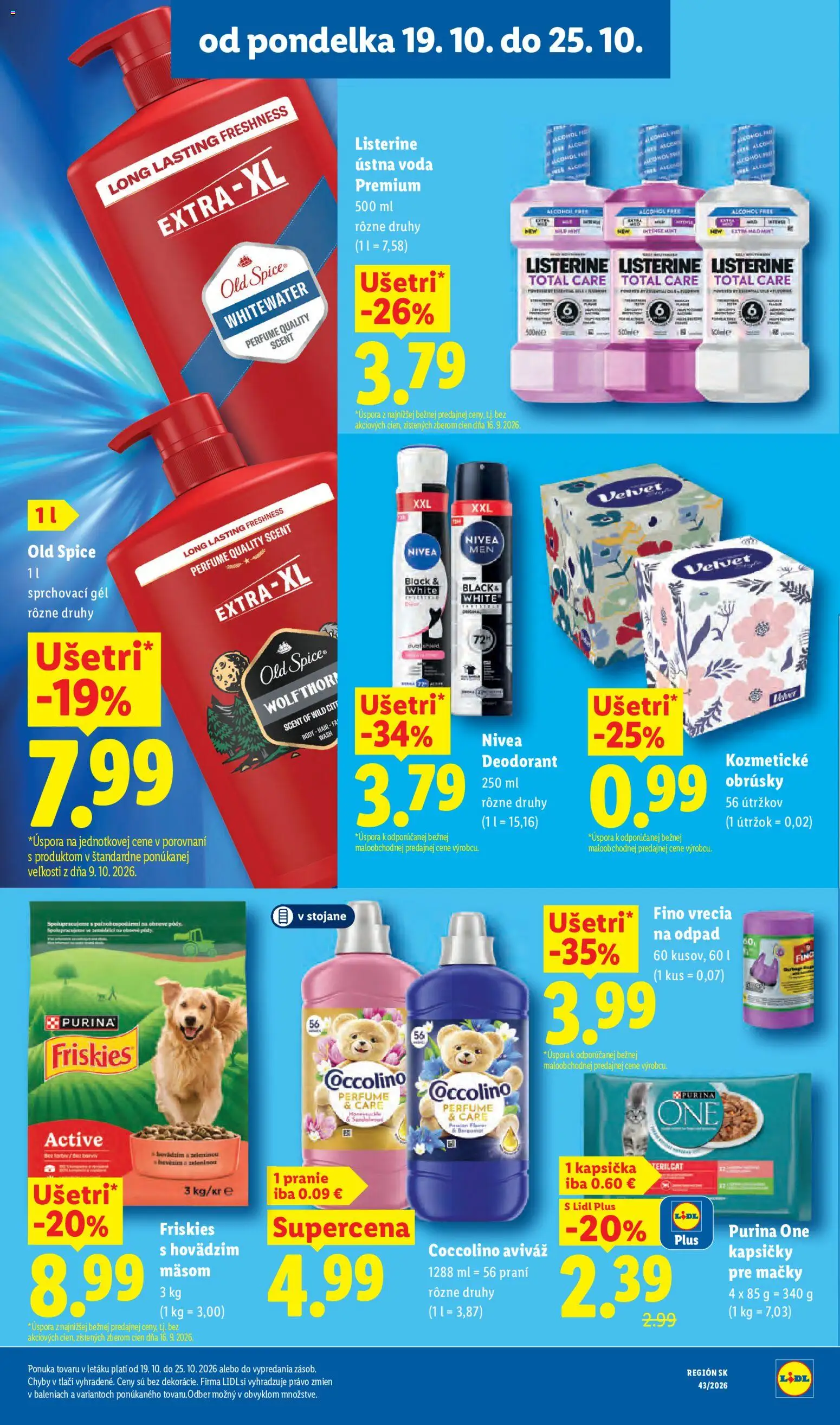 Nové Lidl akcie – leták je platný od 19.10.2026 | Strana: 38