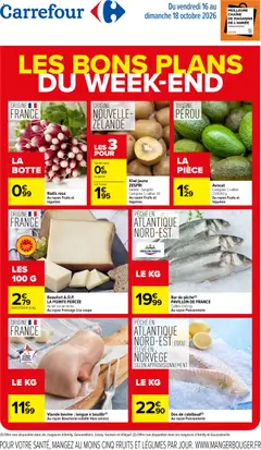 Carrefour - Prévisualisation de Carrefour les bons plans du week-end valide à partir de 16/10/2026
