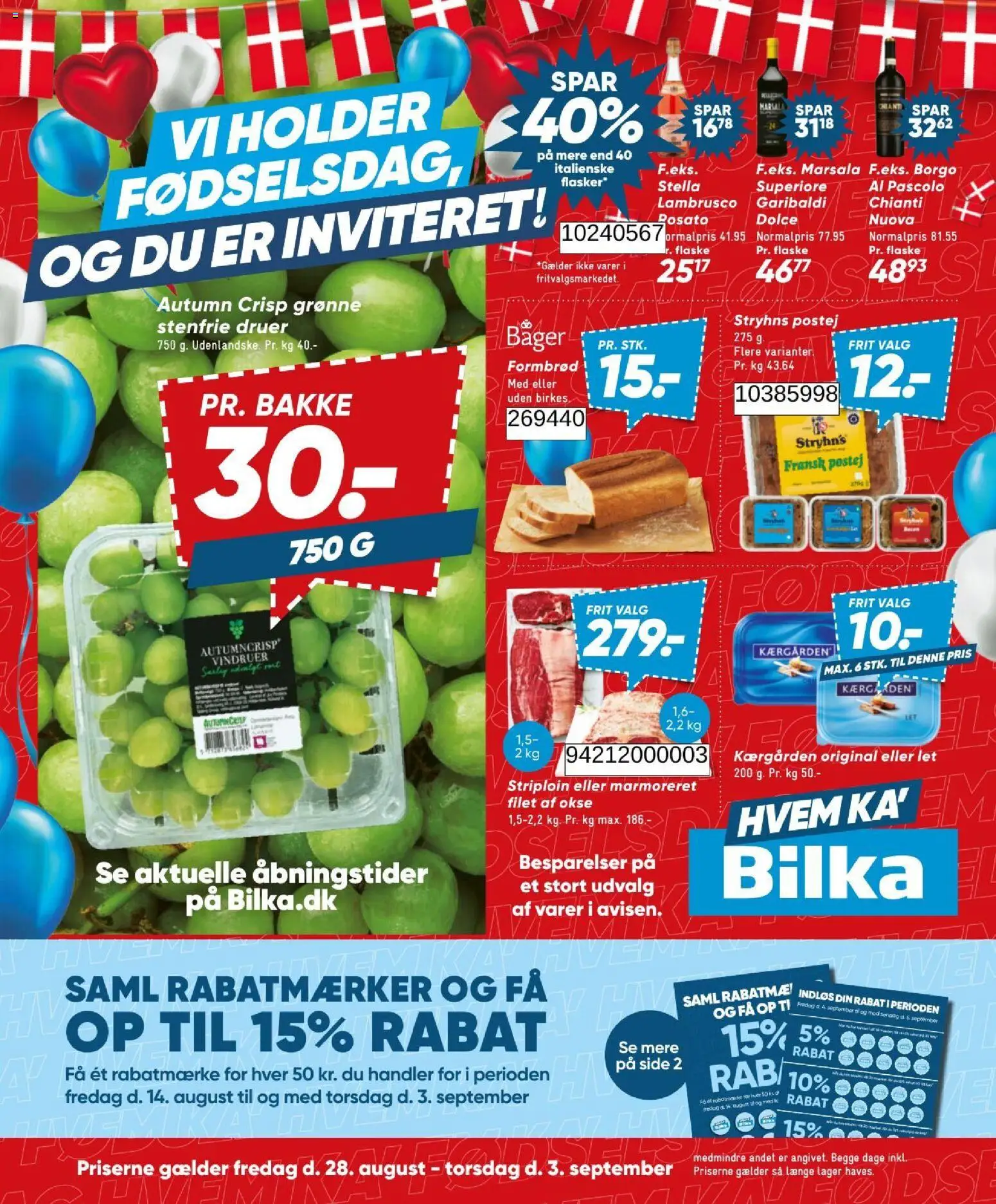 Bilka tilbudsavis – gyldig fra 28/08/2026 | Side: 1