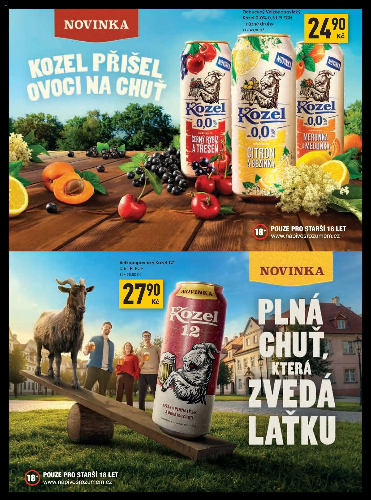 Žabka leták od 02.09.2026 | Strana: 10 | Produkty: Kozel, Plech, Velkopopovický Kozel, Citron