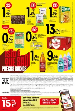 Pré-visualização Intermarché Folheto Contact válido de 03/09/2026 | Página: 28 | Produtos: Atum, Ferro, Super bock, Base