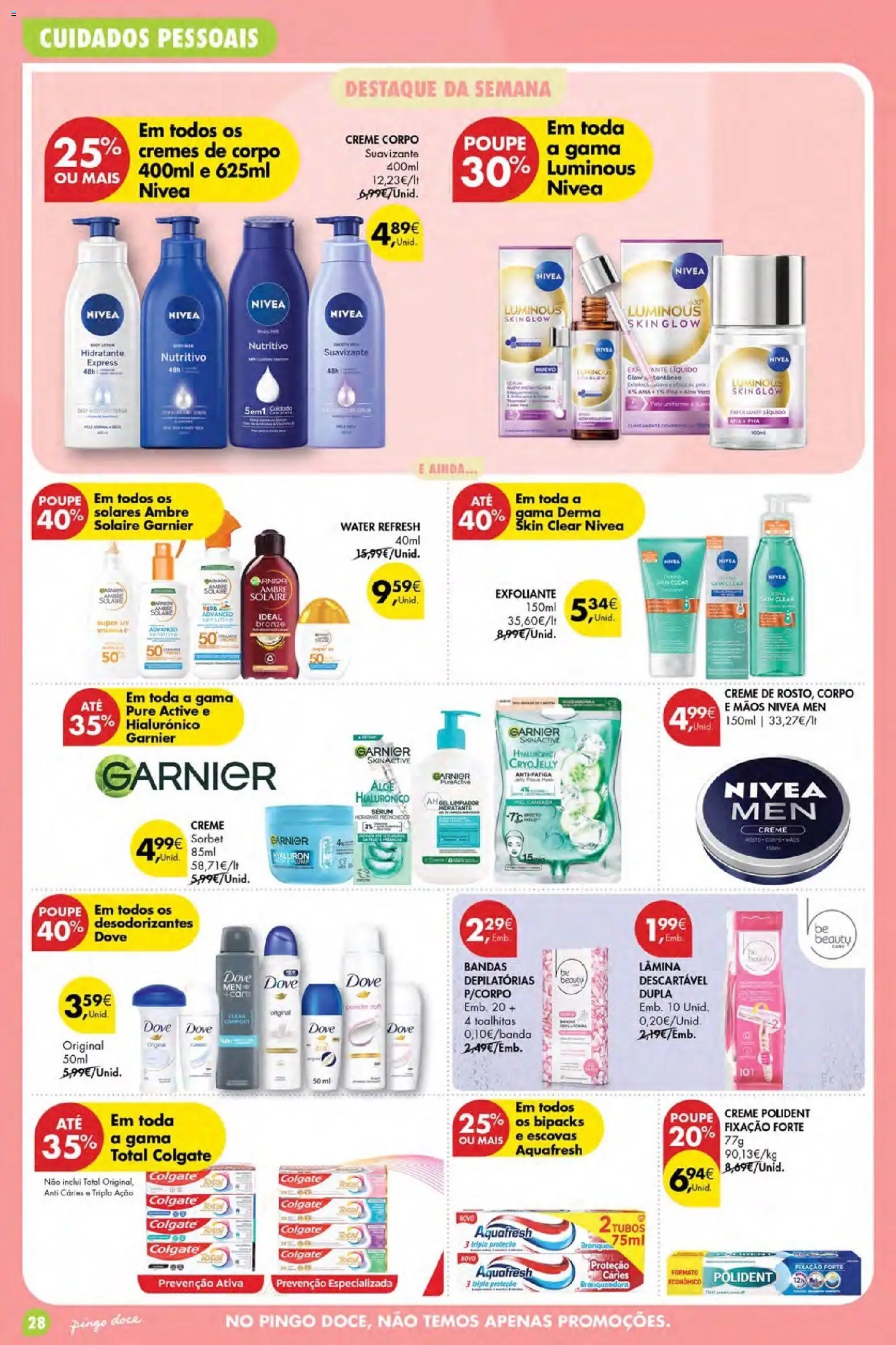 Pingo Doce Poupe Esta Semana Açores │ válido de 28.05.2026 | Página: 28 | Produtos: Sérum, Creme