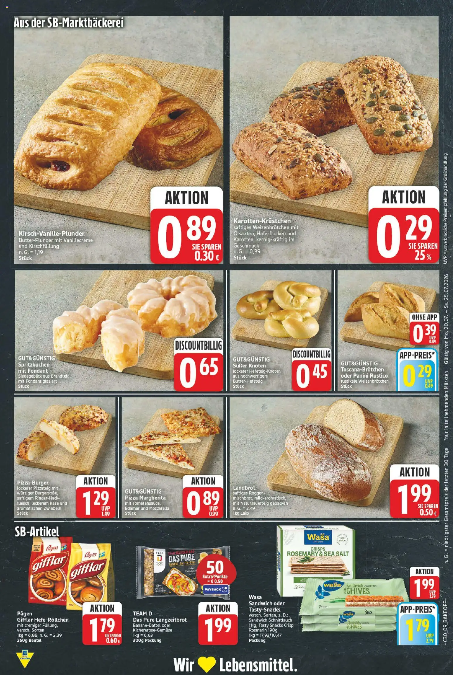 E center Prospekt – gültig ab 20.07.2026 | Seite: 10 | Produkte: Käse, Mozzarella, Zwiebeln, Pizza