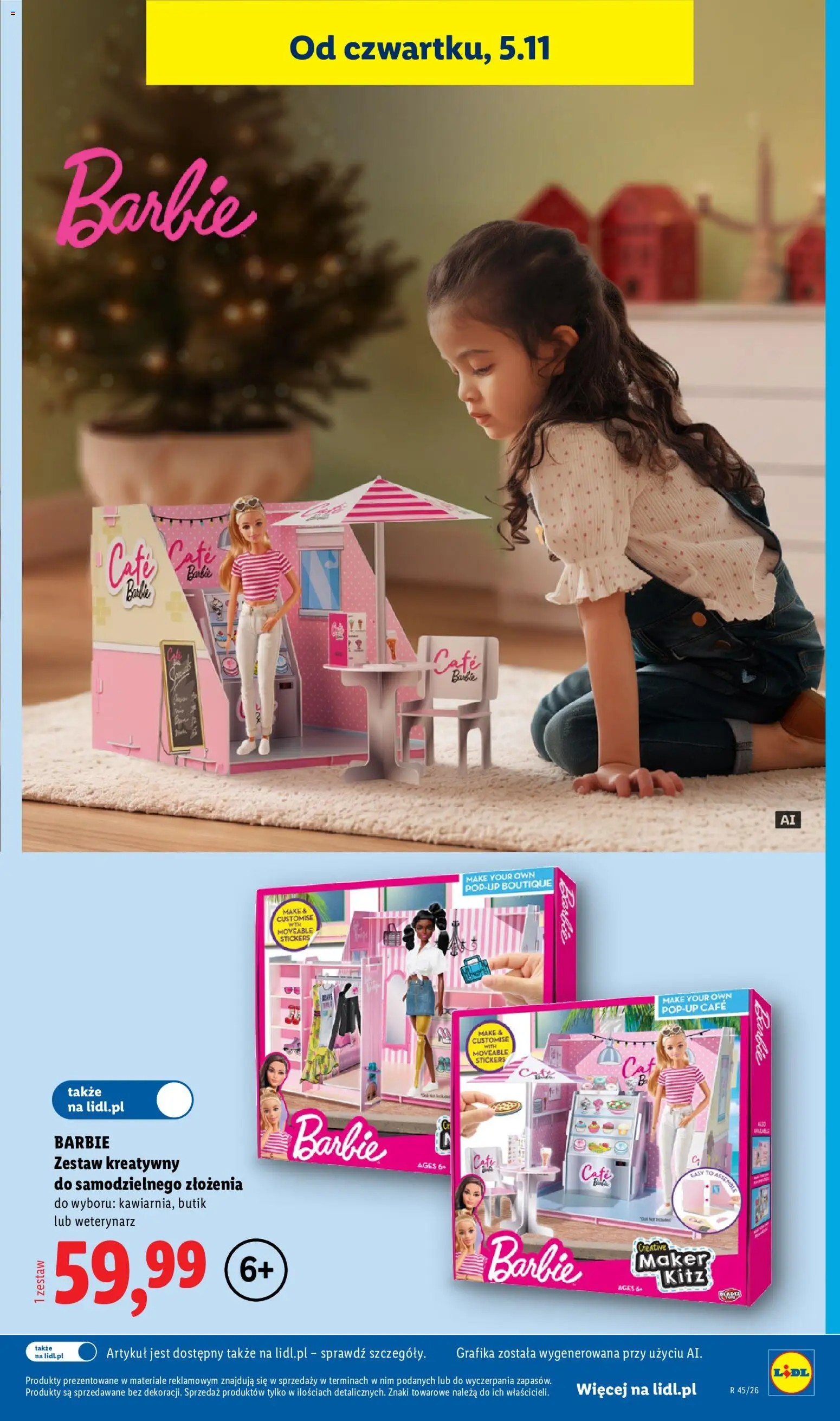 Lidl Polsko katalog od 02.11.2026 | Strana: 51 | Produkty: Barbie