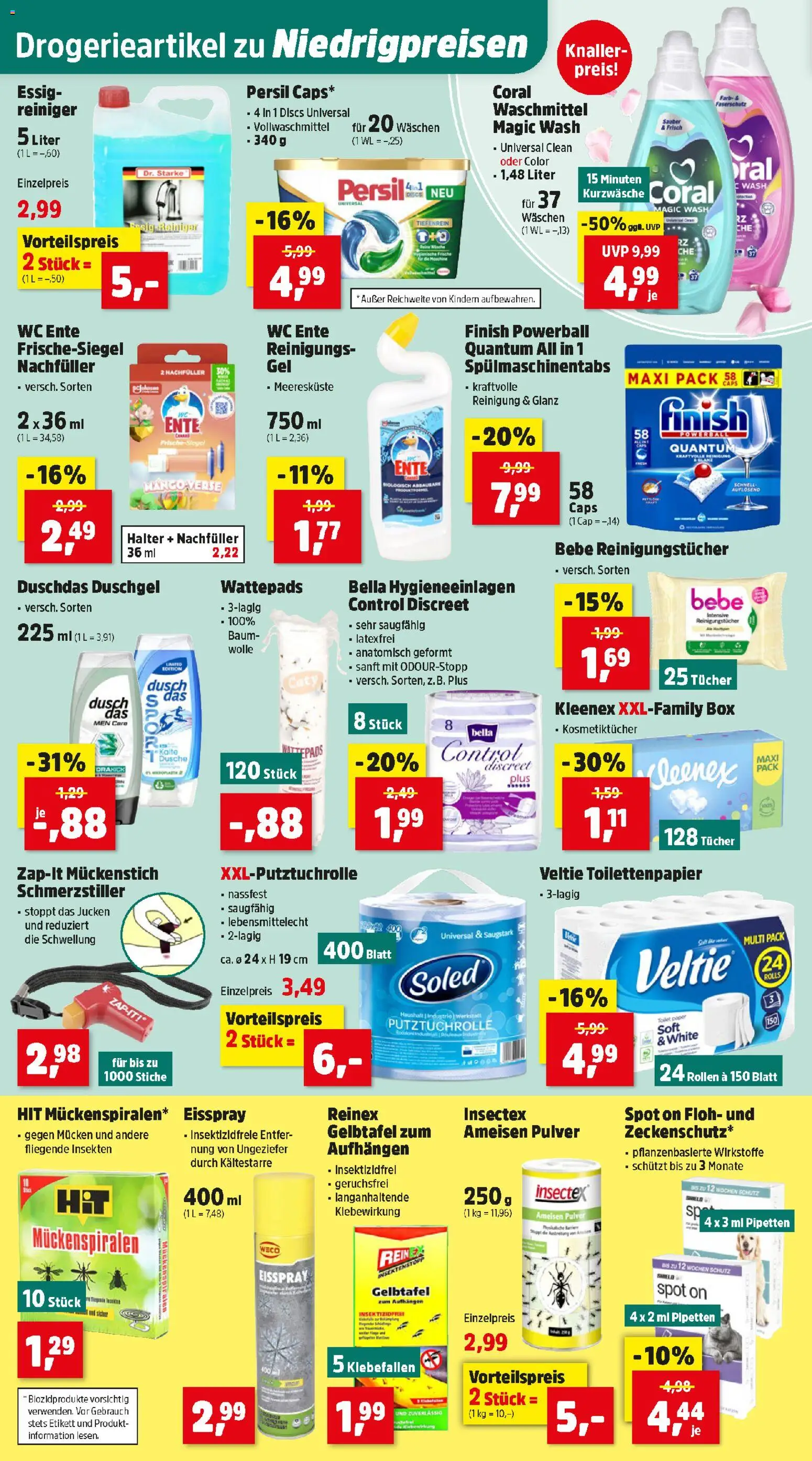 Thomas Philipps Flugblatt gültig ab 08.06.2026 | Seite: 17 | Produkte: Mango, Dusche, Reinigungstücher, Waschmittel