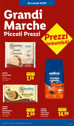 Anteprima del volantino LAVAZZA ESPRESSO Crema e Gusto Forte in grani, 1Kg confezione valido a partire dal 10/09/2026 | Pagina: 51