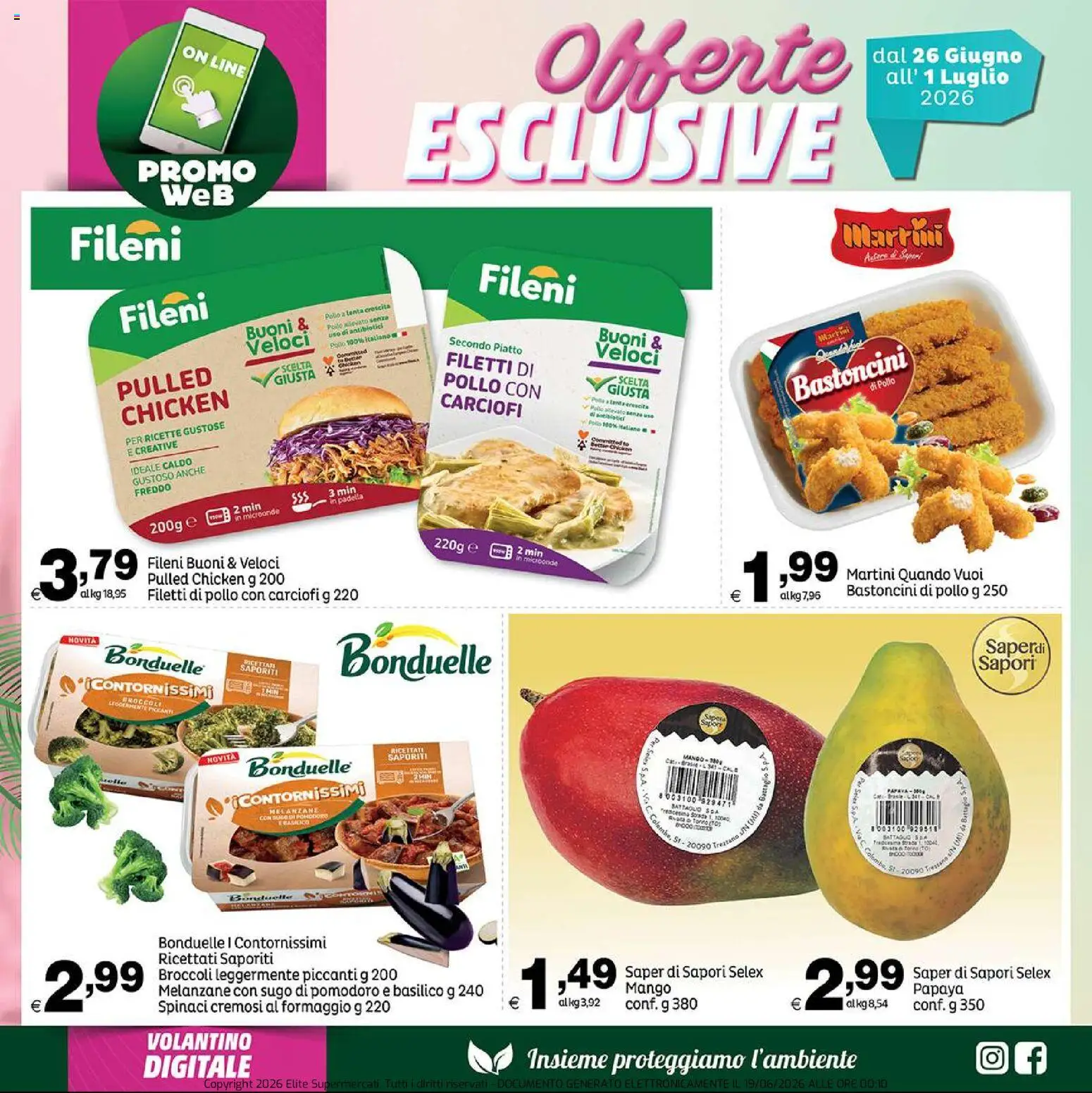 Volantino Elite Supermercati del 26.06.2026 | Pagina: 7