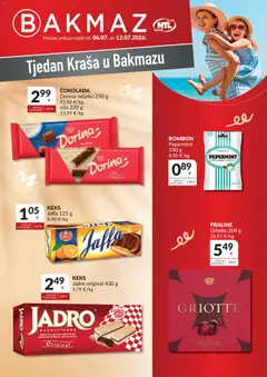 Bakmaz Tjedan Kraša - Pregled kataloga iz trgovine Bakmaz, vrijedi od 06.07.2026