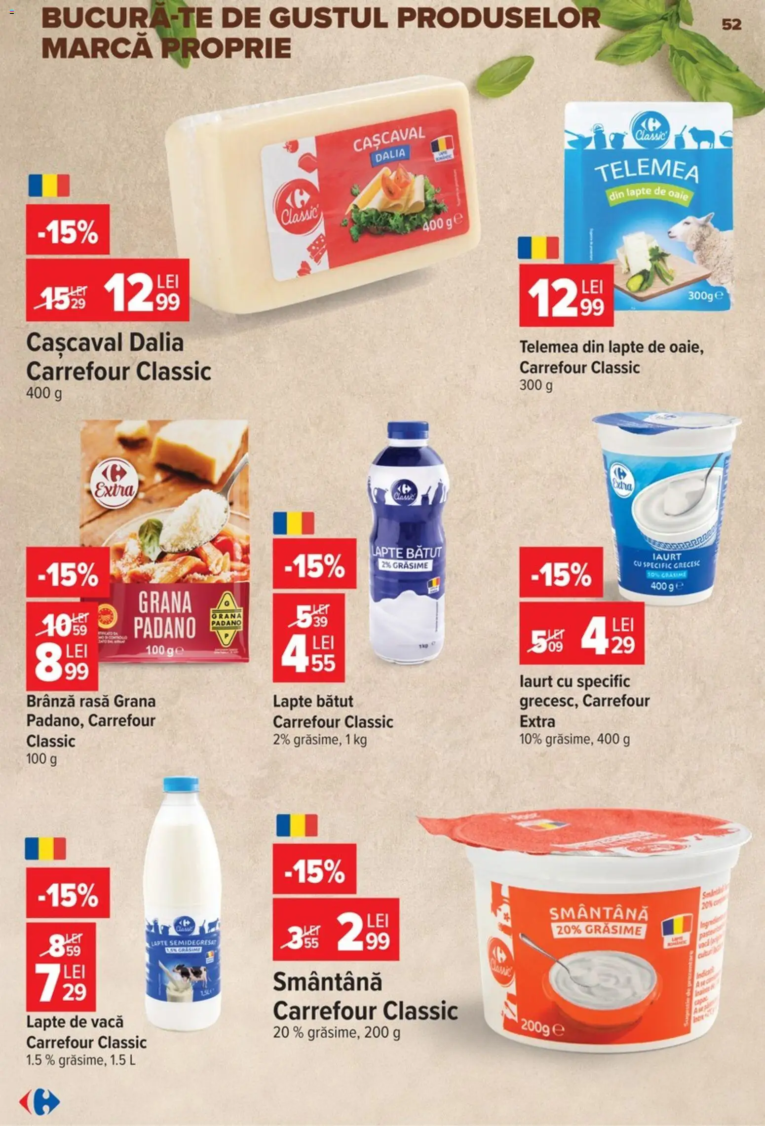 Noul catalog Carrefour – valabil de la 09.09.2026 | Pagină: 52