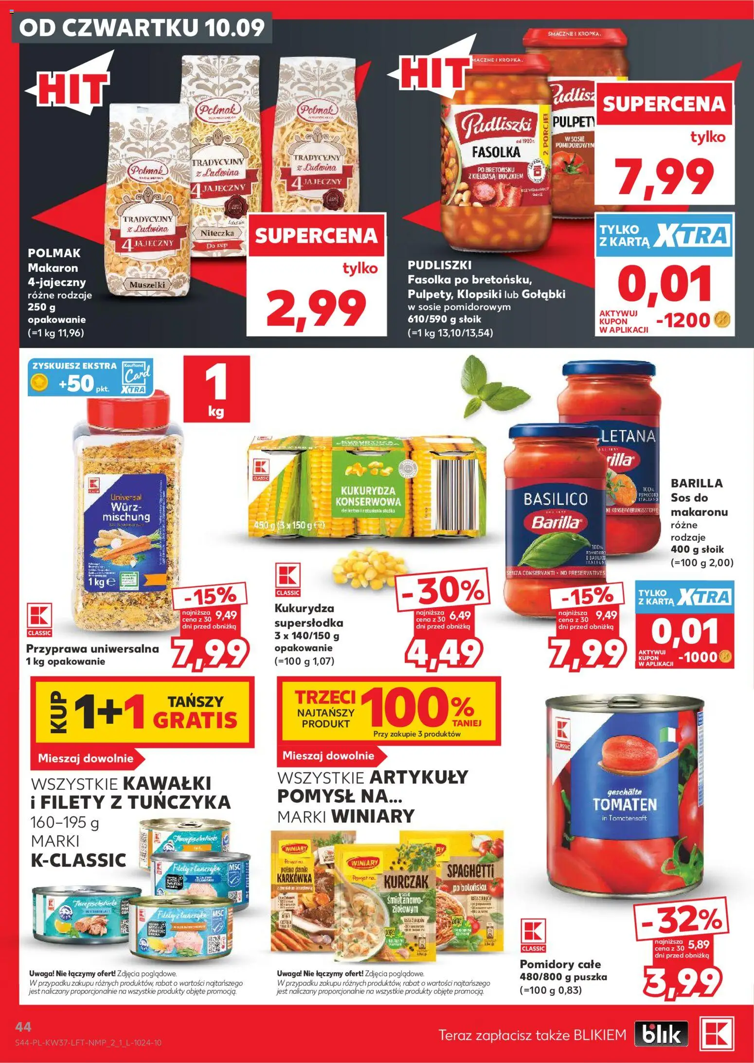 Kaufland gazetka od 10.09.2026 | Strona: 44