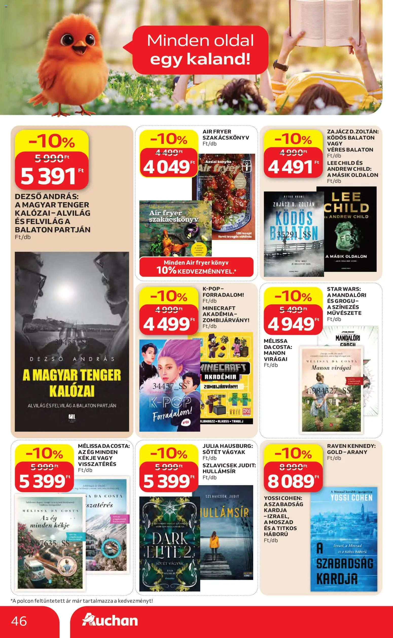 Auchan akciós ujság - amely érvényes a következő dátumtól: 04.06.2026 | Oldal: 46