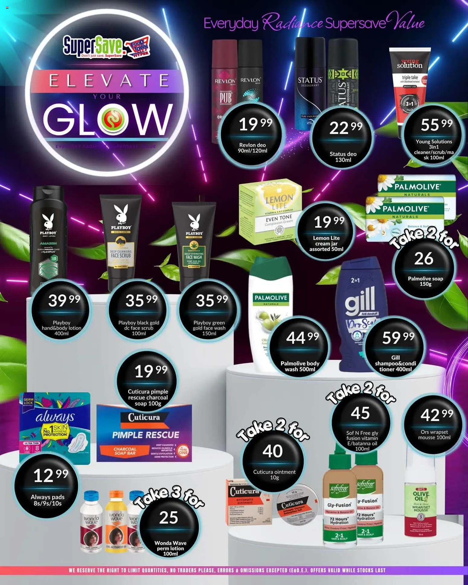 New Super Save catalogue – valid from 02/08/2026 | Page: 9 | Products: Pads, Cream, Deodorant, Scrub