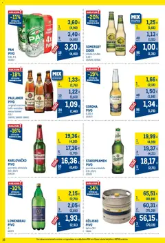 Metro Profi cijena - Pregled kataloga iz trgovine Metro, vrijedi od 01.06.2026 | Stranica: 22 | Proizvodi: Staropramen, Karlovačko, Pivo, Ožujsko