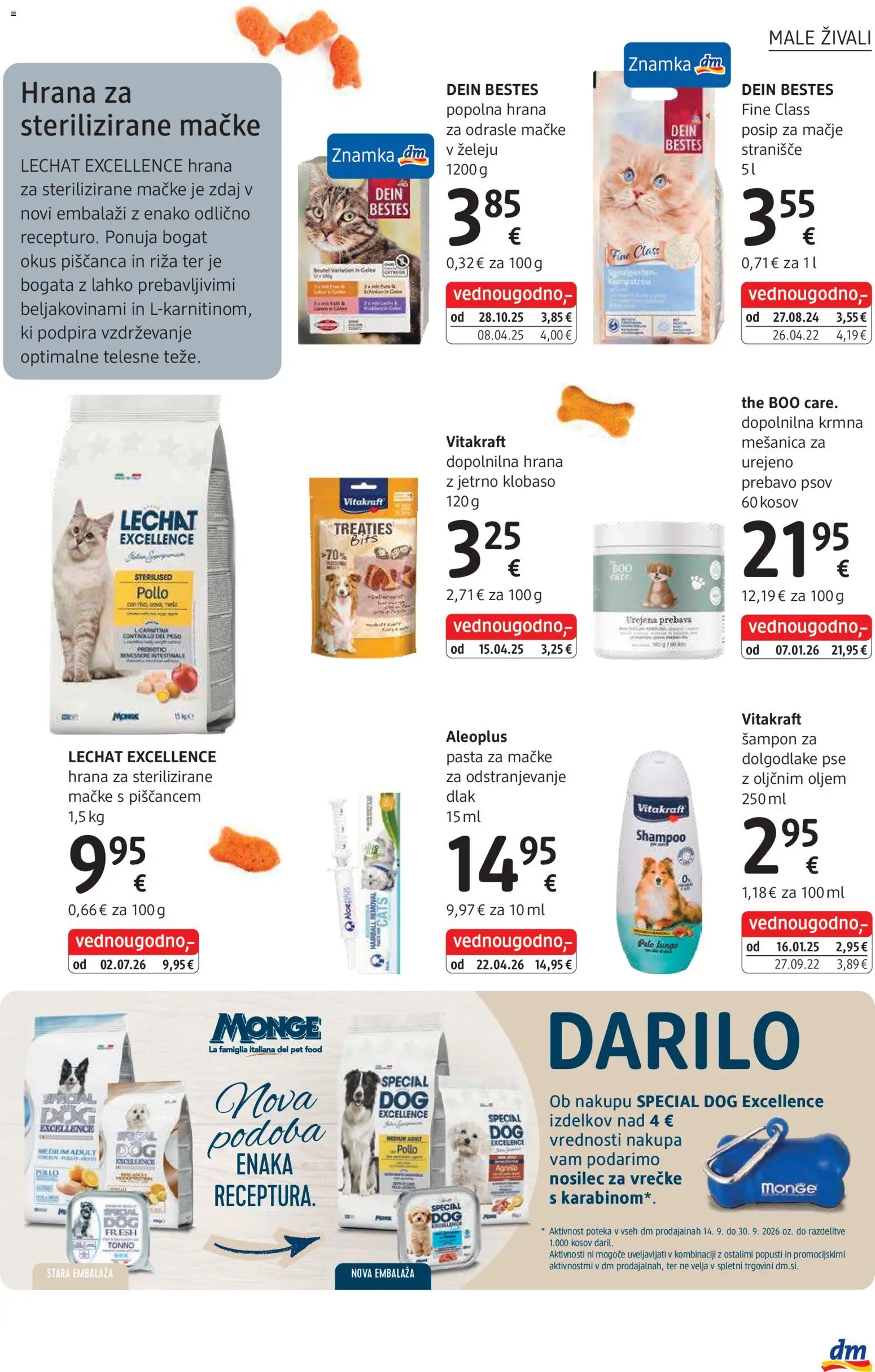 Novi DM Drogerie Markt katalog ponudbe – veljaven od 01.09.2026 | Stran: 31 | Izdelki: Stranisce, Sampon