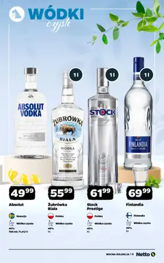 Pogląd oferty "Netto gazetka - Alkohole mocne" - ważna od 25.05.2026 | Strona: 11 | Produkty: Żubrówka, Vodka, Wódka