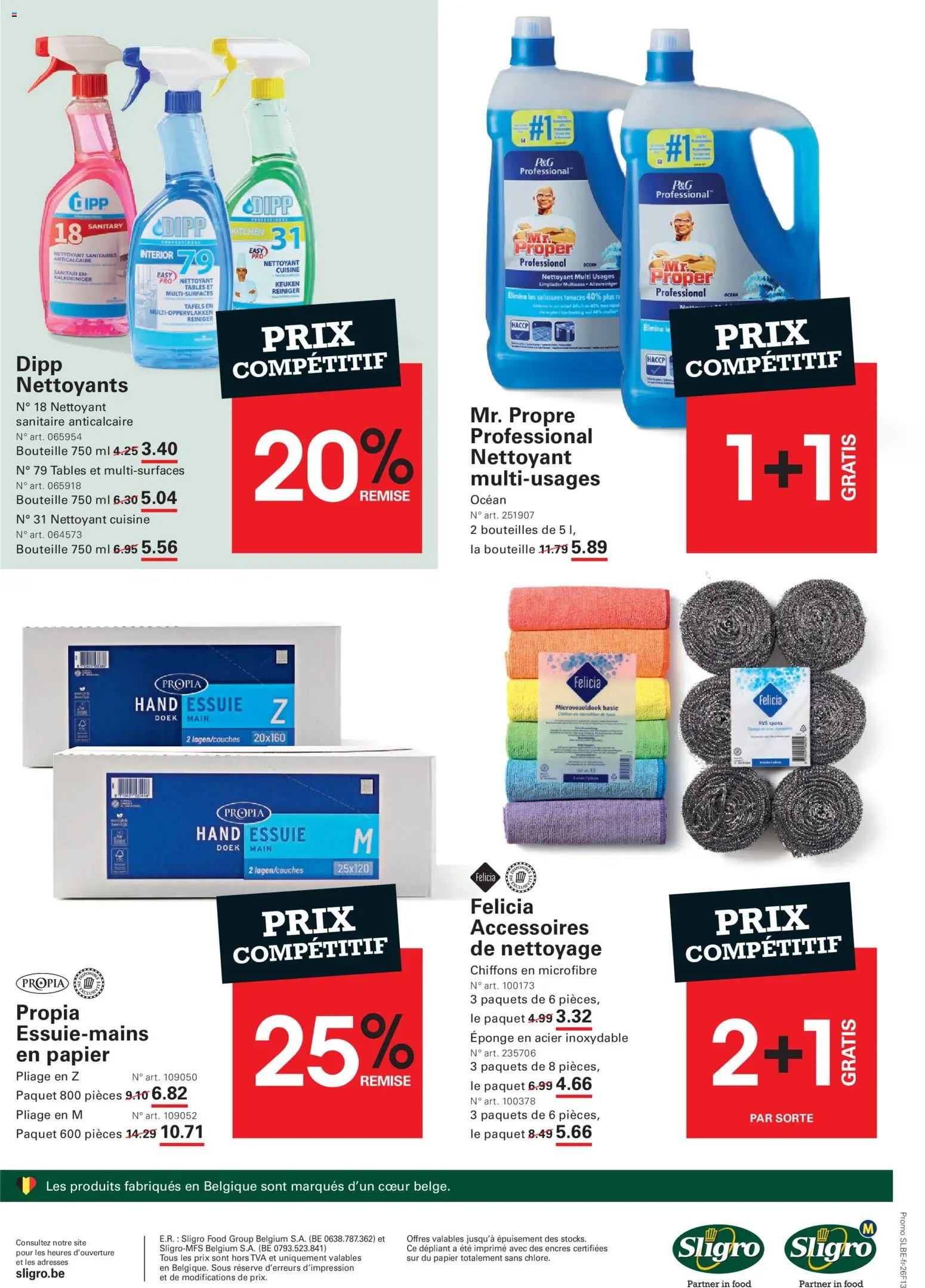 {H1} | Pagina: 24 | Producten: Allesreiniger, La, Papier