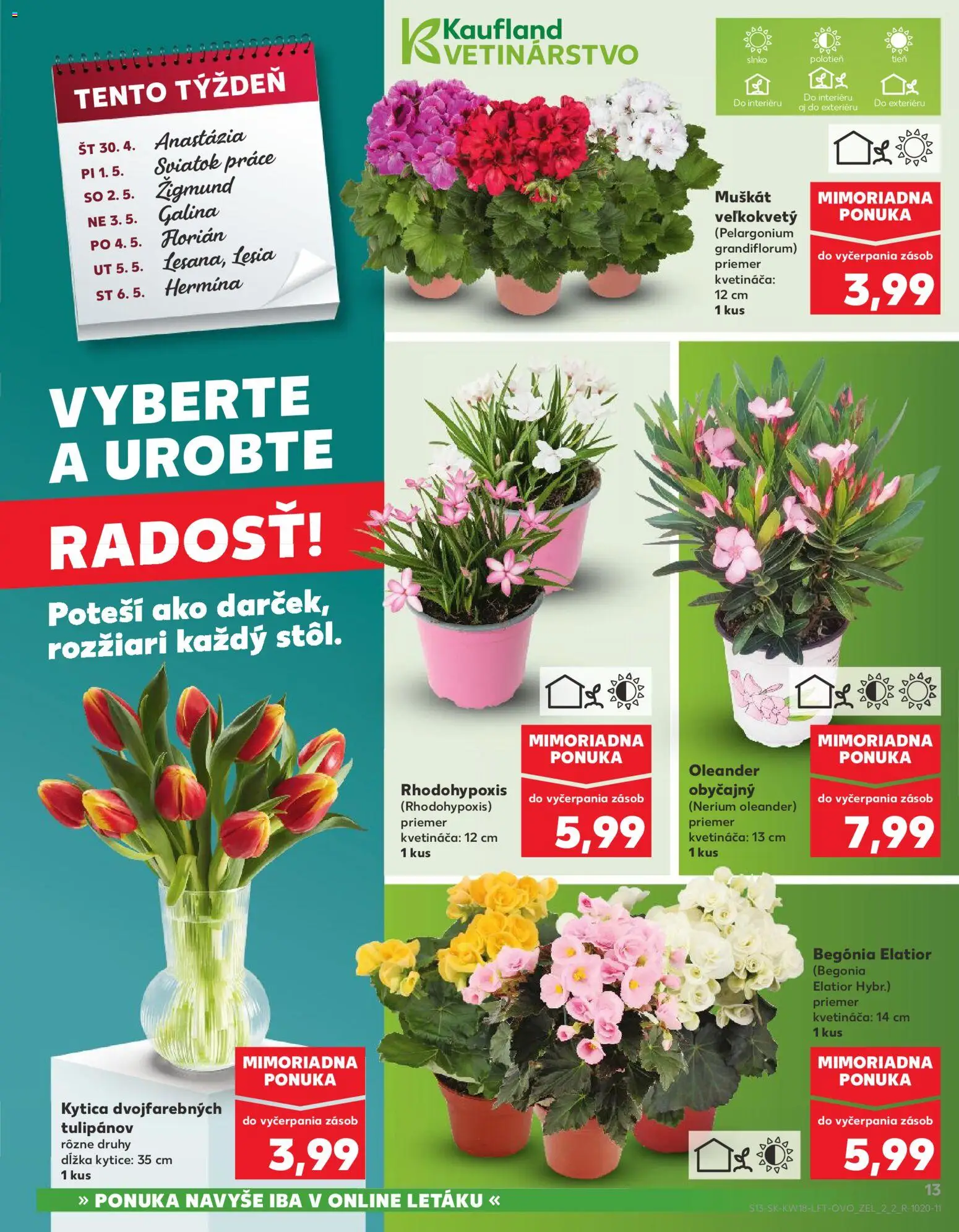 Nové Kaufland akcie – leták je platný od 30.04.2026 | Strana: 13