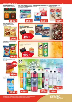 PRIVÁT Aktuális szórólap MAX - amely érvényes a következő dátumtól: 2026.06.18. | Oldal: 5 | Termékek: Pringles, Gabonapehely, Kavics, Citrom