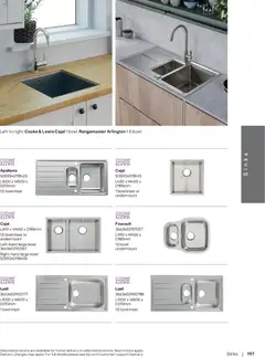 Preview of B&Q - Kitchens valid from 21/06/2026 | Page: 197 | Products: 1.5 bowl, Bowl, Cooker