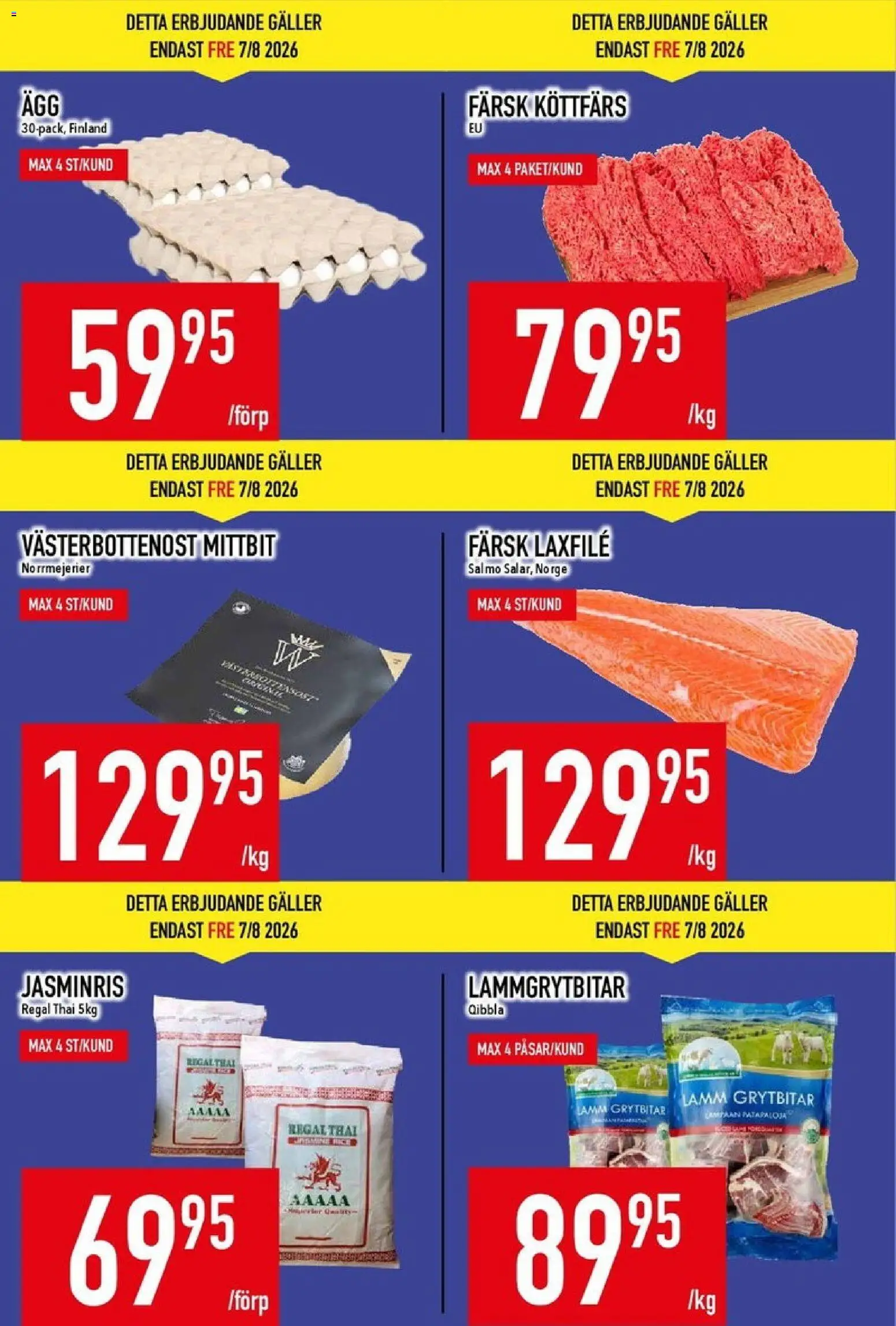 Matdax reklamblad aktuell från 03/08/2026 | Sida: 4