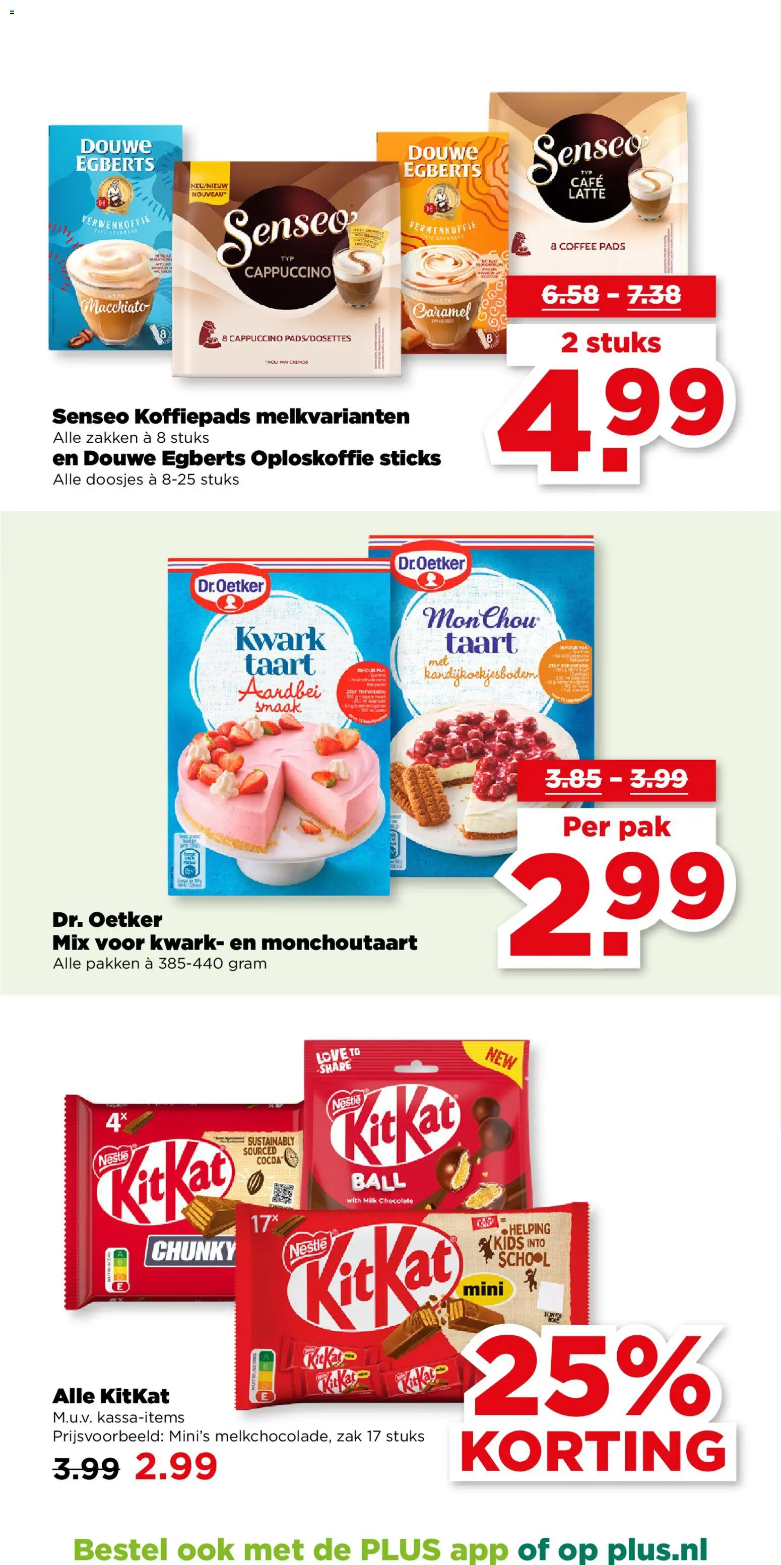 {H1} | Pagina: 31 | Producten: Taart, Kwark, Pads, Cappuccino