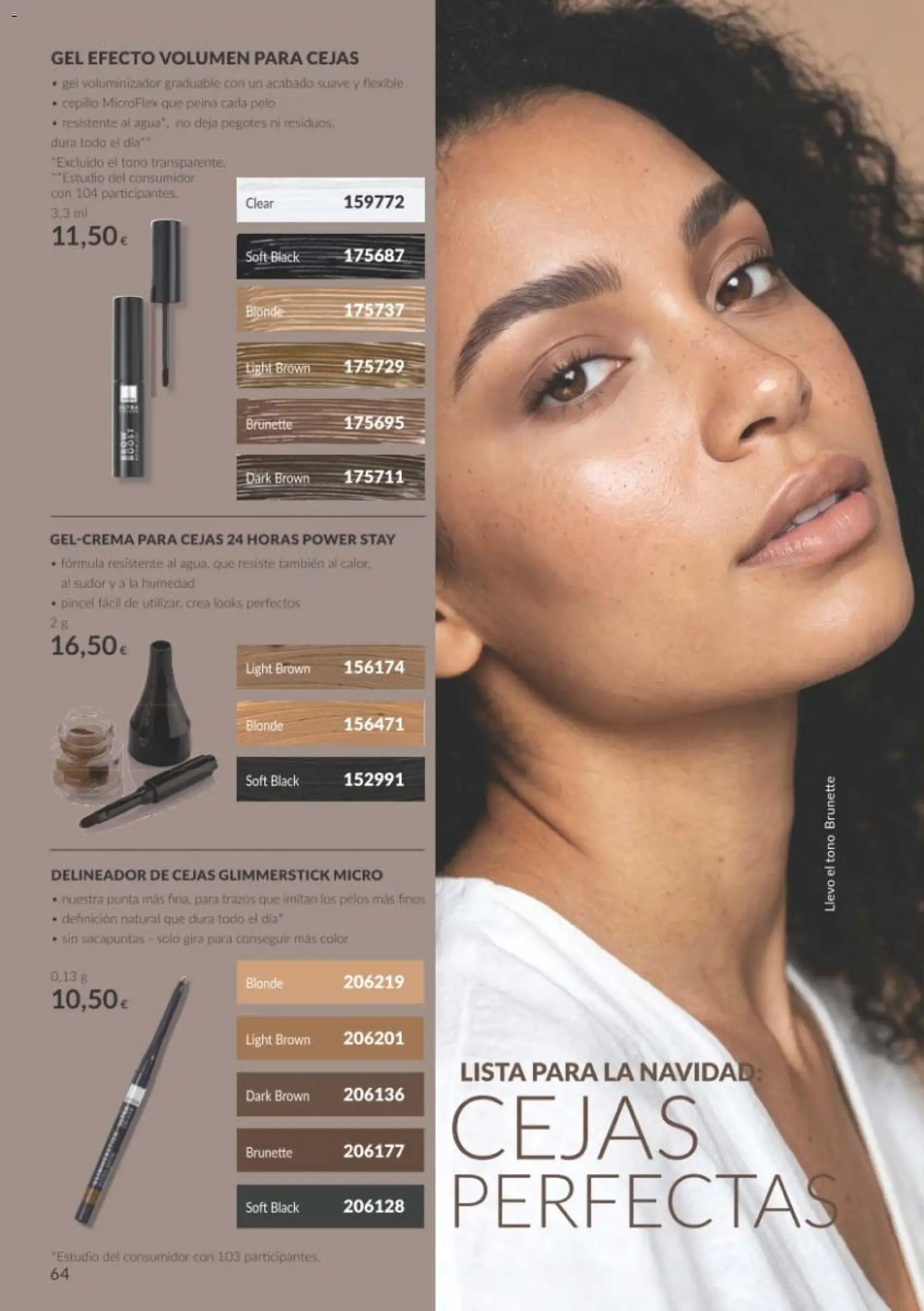 Catálogo AVON Black Friday │ válido desde el 01/11/2026 | Página: 64 | Productos: Cepillo, Delineador, Sacapuntas, Delineador de cejas