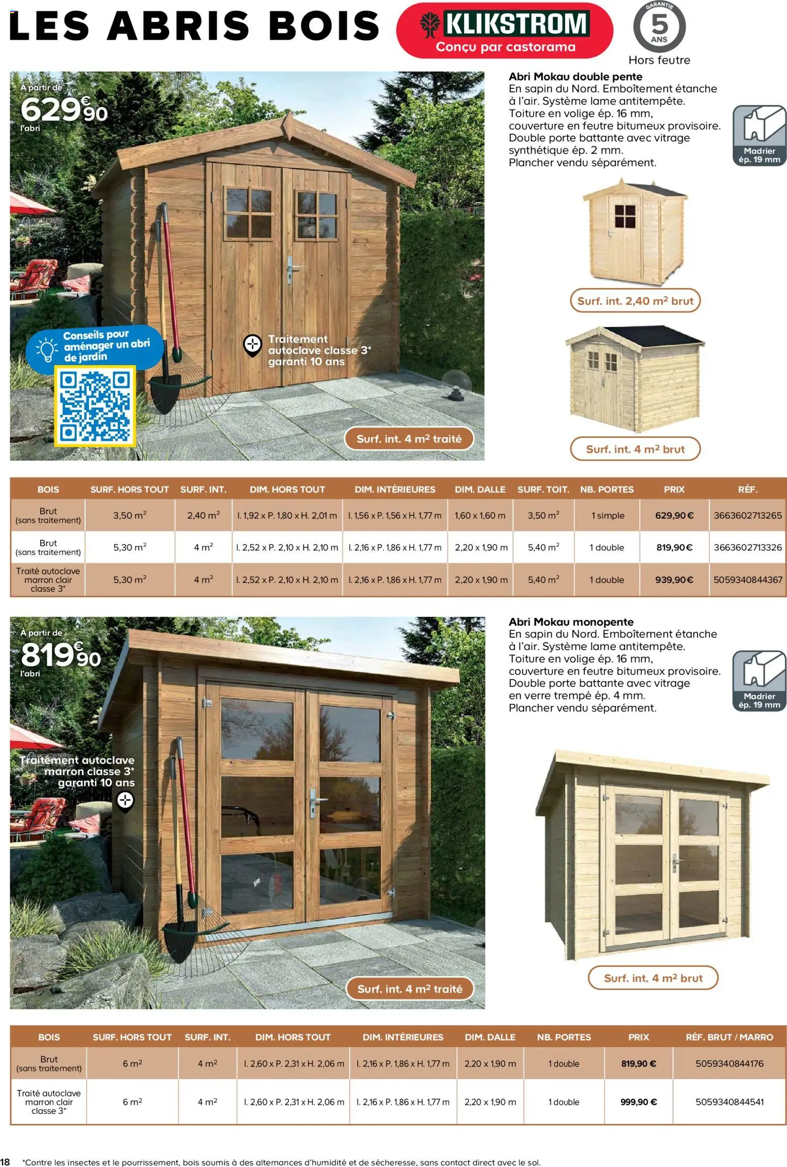{H1} | Page: 18 | Produits: Dalle, Porte, Couverture, Portes