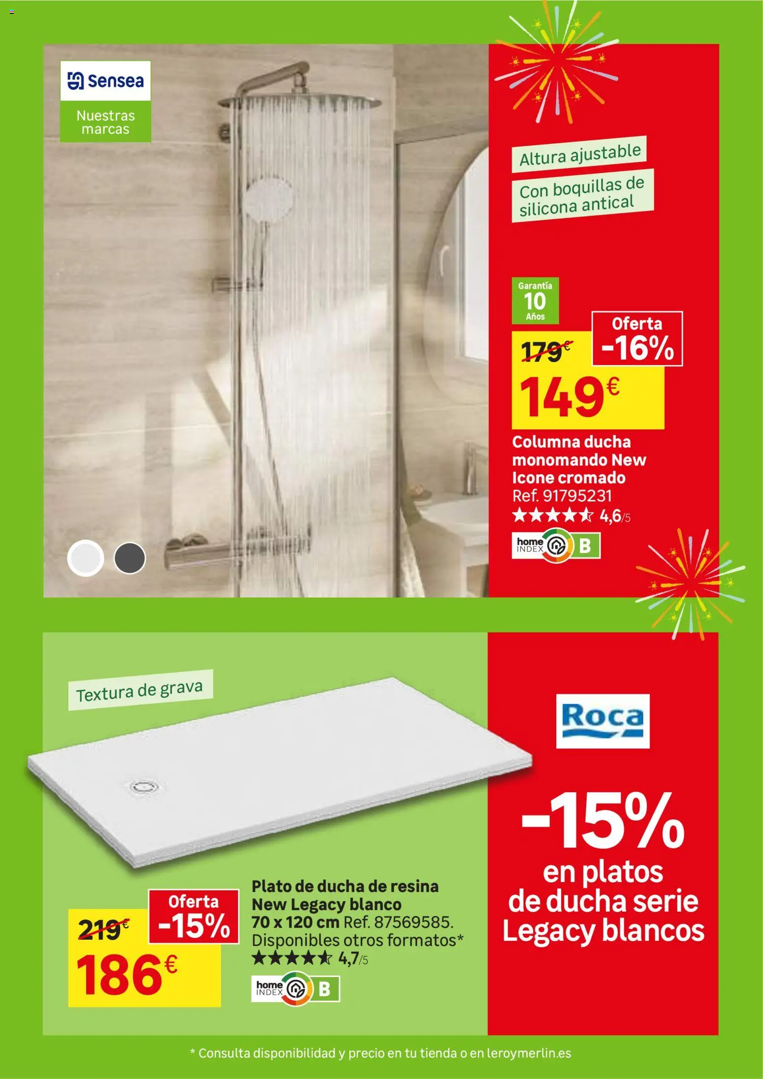Leroy Merlin catálogo │ válido desde el 23/06/2026 | Página: 90 | Productos: Ducha