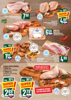 COOP Jednota leták platný od 17.09.2026 | Strana: 11 | Produkty: Kačacie stehná, Kuracie rezne, Stehná, Rezne
