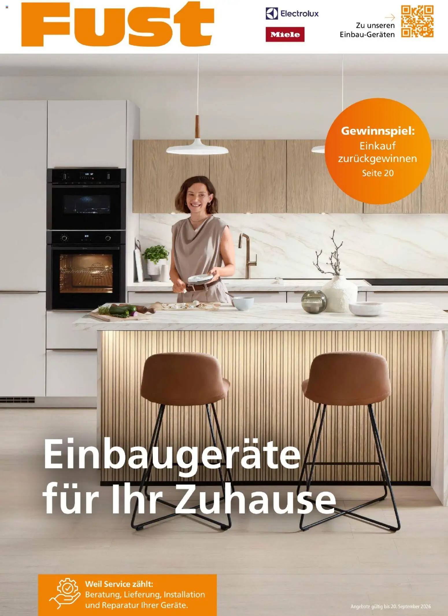 Fust aktionen Einbau – gültig ab 17.09.2026 | Seite: 1 | Produkte: Miele