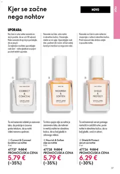 Oriflame katalog akcije – veljaven od 22.04.2026 | Stran: 37 | Izdelki: Licila, Korektor, Suši, Olje