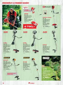 Náhled letáku Uni Hobby katalog - Zahradní technika 2026 od 13.03.2026 | Strana: 20 | Produkty: Olej, Nože, Nůž