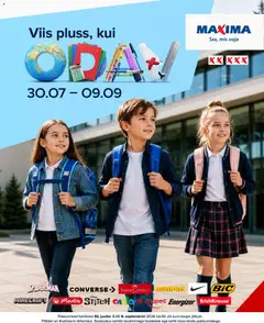 Maxima kliendilehe eelvaade alates 30.07.2026