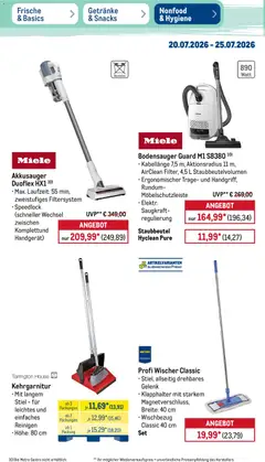 Metro Prospekt ab 20.07.2026 gültig | Seite: 48 | Produkte: Miele