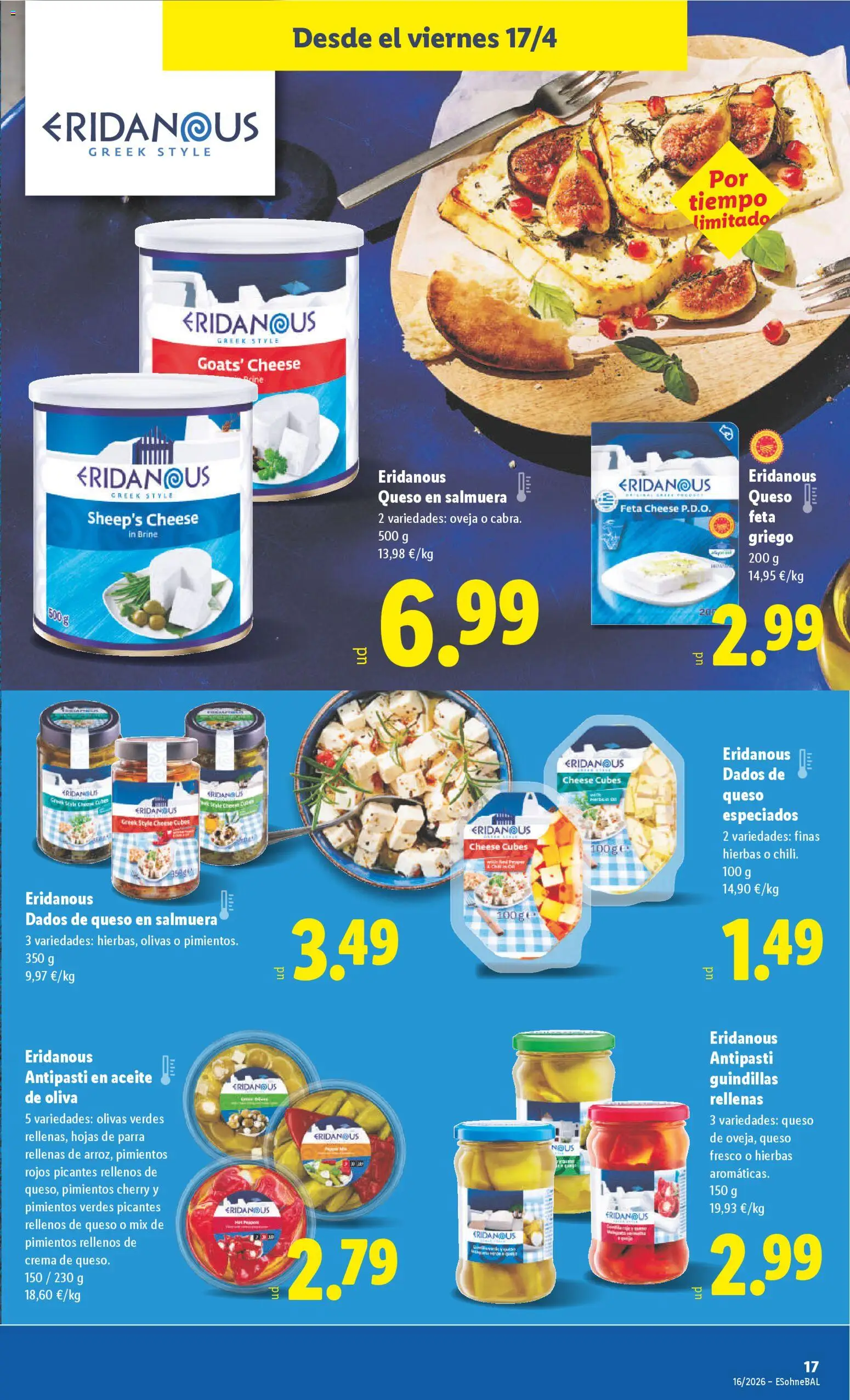 Lidl folleto │ válido desde el 13.04.2026 | Página: 41 | Productos: Queso, Aceite, Crema, Aceite de oliva