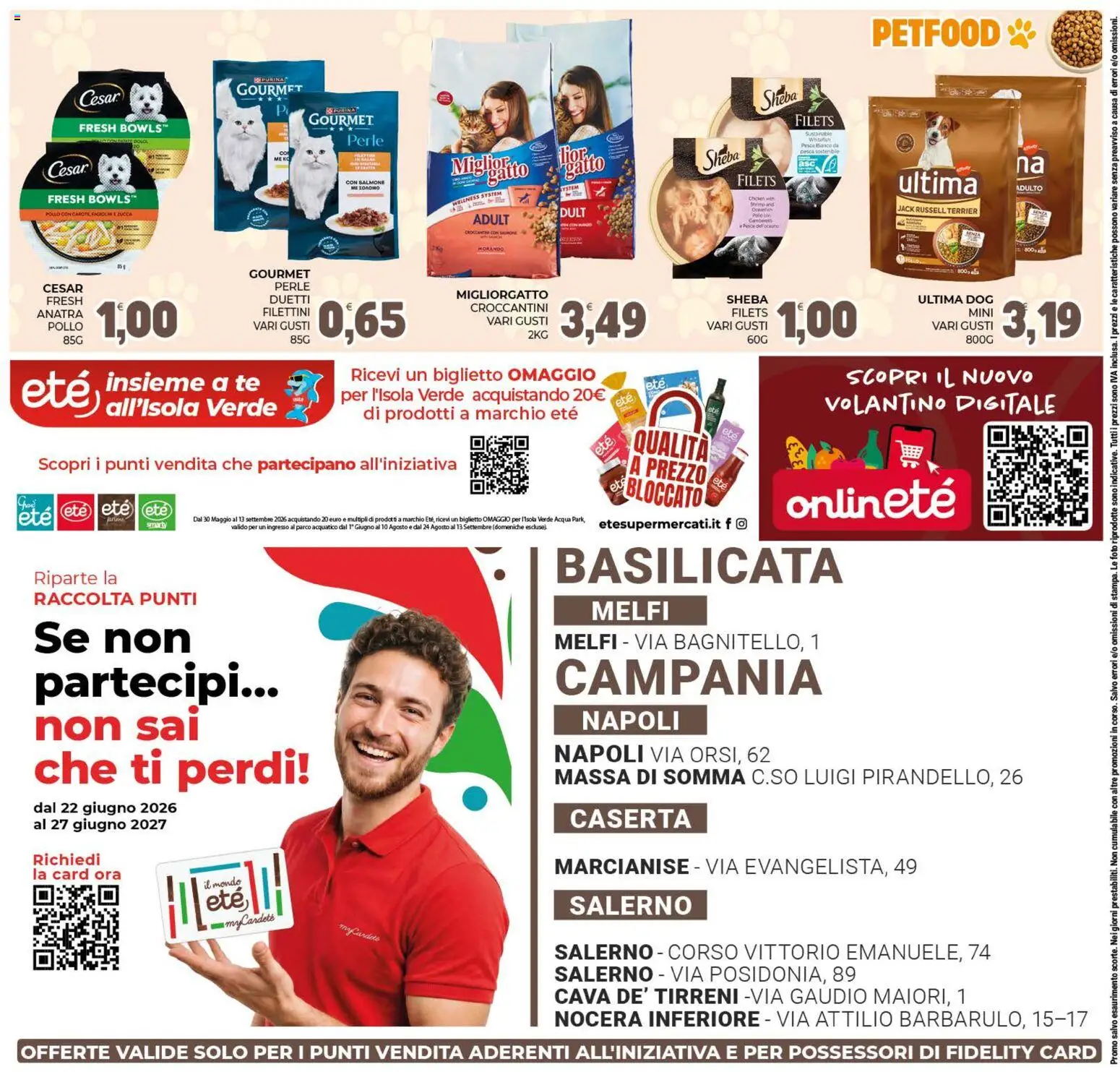 Volantino Eté del 07/08/2026 | Pagina: 24 | Prodotti: Salmone, Tè, Acqua, Pesca