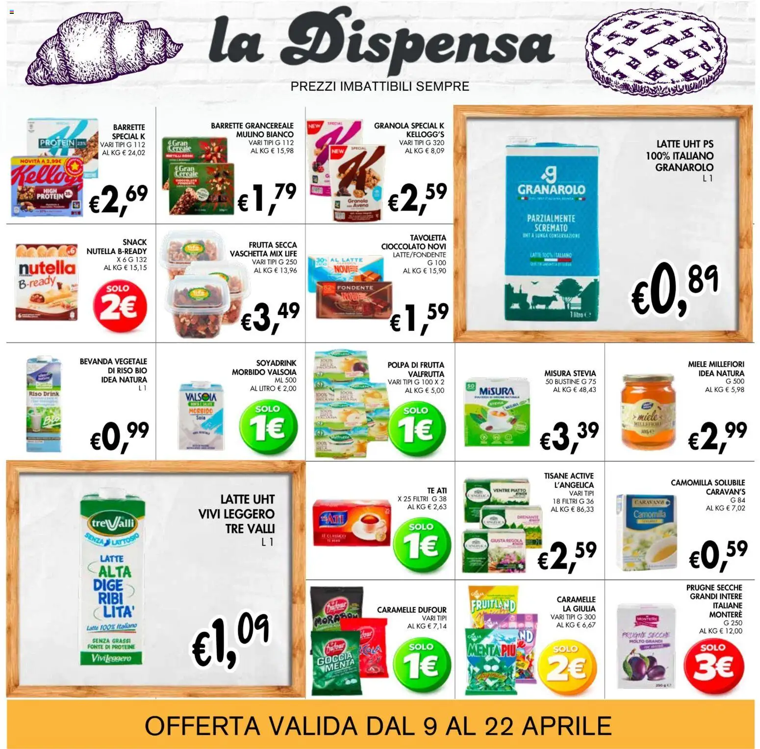 Volantino Coal del 09.04.2026 | Pagina: 17 | Prodotti: Cioccolato, Riso, Tè, Latte