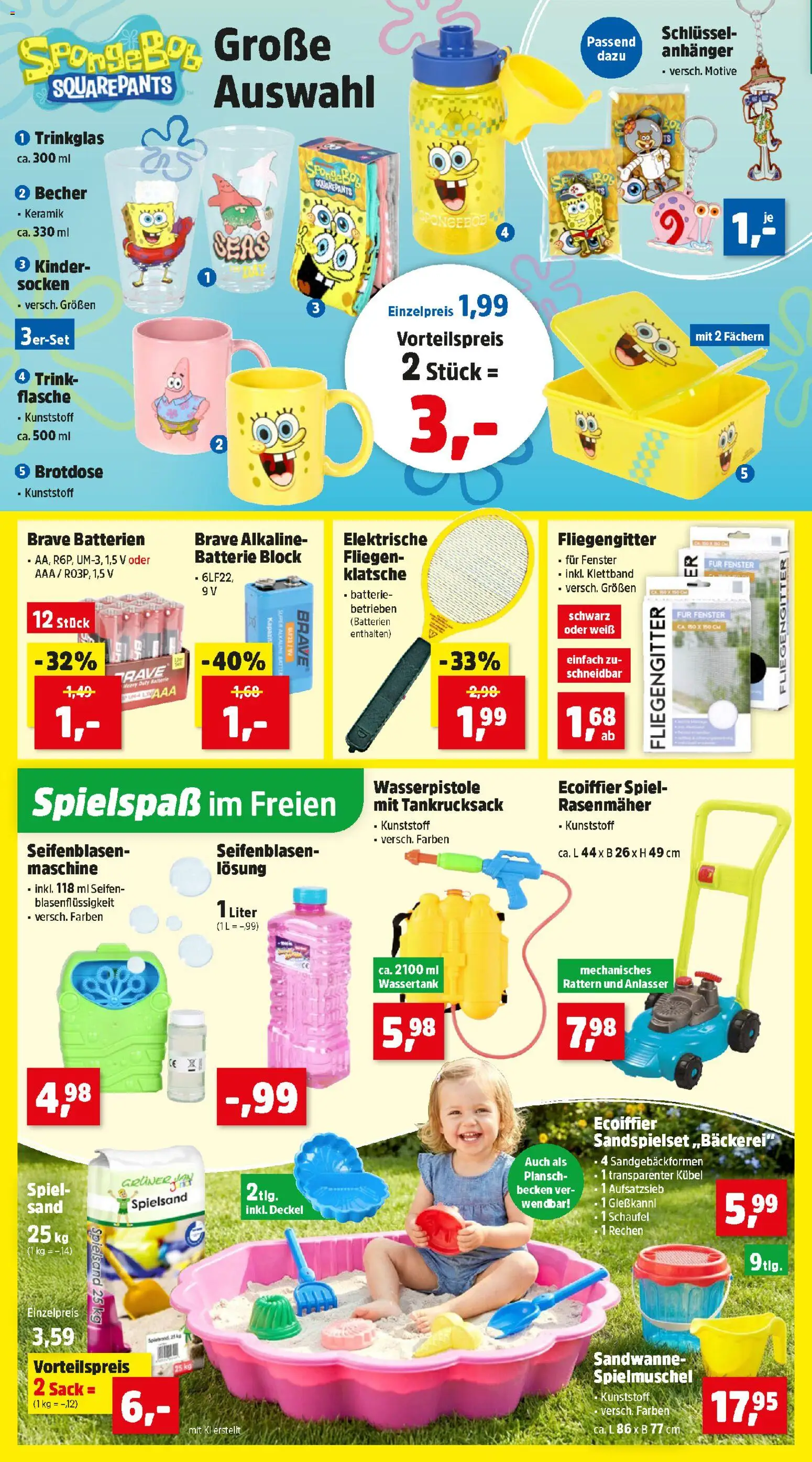 Thomas Philipps Flugblatt gültig ab 26.05.2026 | Seite: 14 | Produkte: Socken, Spiel, Rasenmäher, Batterie
