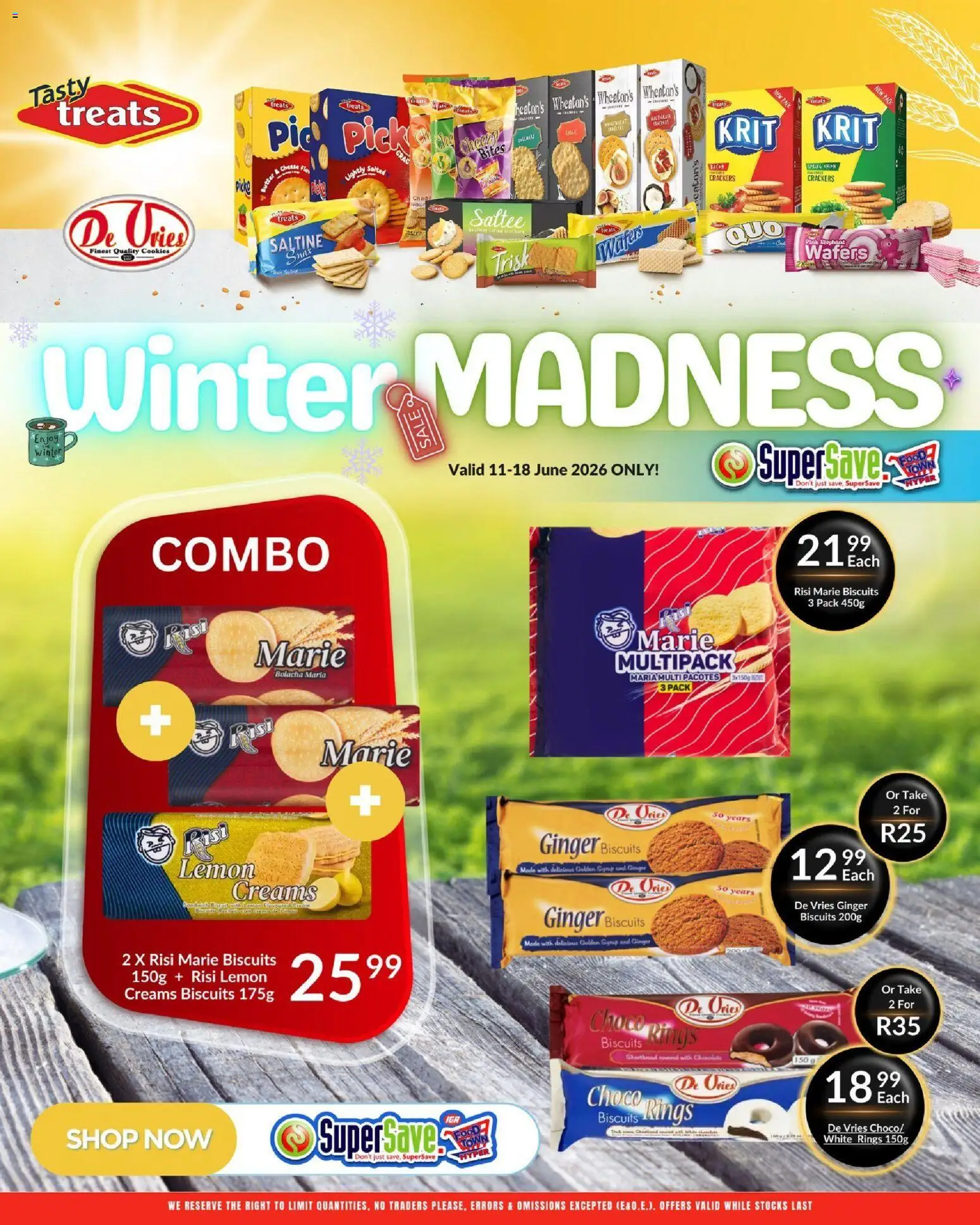 New Super Save catalogue – valid from 11.06.2026 | Page: 5 | Products: Butter, Biscuits, Chocolate, Lemon